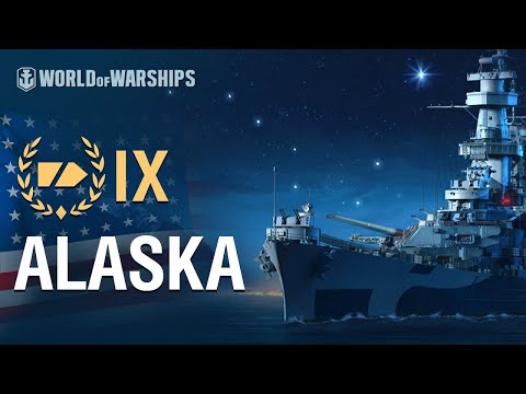 World of Warships 2022 Alaska B Gameplay No Commentary