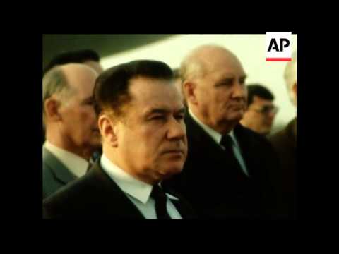 GS 23 3 83 FIRST SOVIET PRIME MINISTER FOR 10 YEARS VISITS YUGOSALVIA