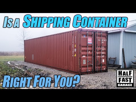 Should you Buy a Shipping Container or Build Something Yourself?