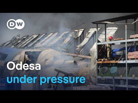 Russia’s assault on Odesa is choking a vital route for Ukrainian exports | DW News