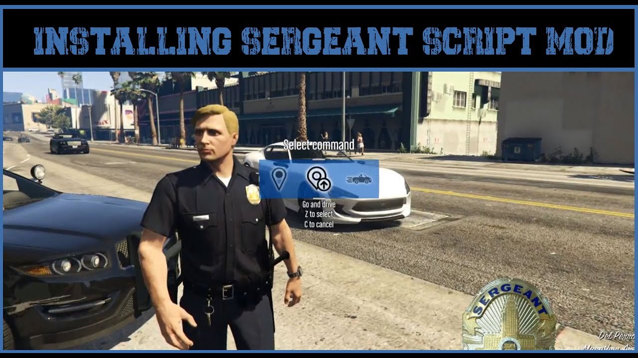 Installing Sergeant Mod | Be the Boss | |Tutorial | LSPDFR | GTA V