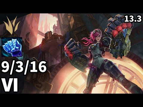 Vi Jungle vs Elise - EUW Challenger | Patch 13.3