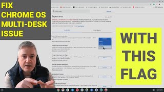 Fix Chrome OS Virtual Desk issue with this flag