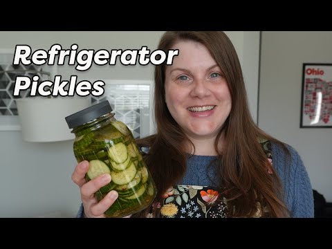 Making Delicious Refrigerator Pickles Is Really Easy!