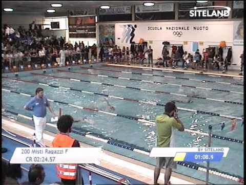 Serie 5 dei 200 Misti Ragazzi Femmine - 15 Memorial Chiara Giavi