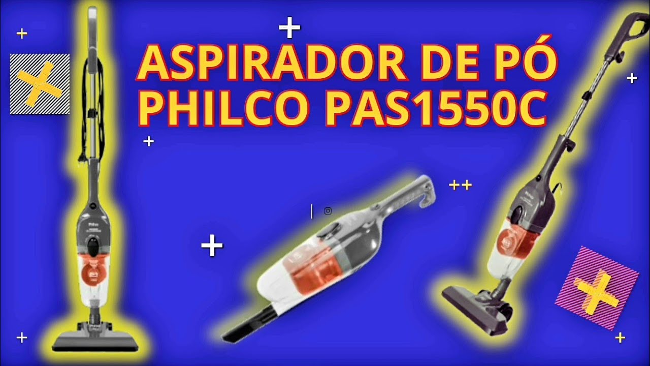 Aspirador De Pó Vestical Philco 2 em 1 1400w  Pas1550c #bbb #unboxing #aspiradorvertical