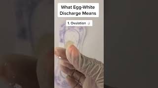 What Egg-White Discharge Means | Egg White Discharge #shorts #viral #eggwhite #youtubeshorts