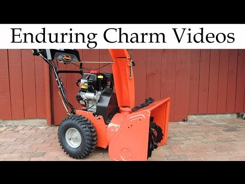 2016 Ariens Compact 24 Snowblower Walk Around