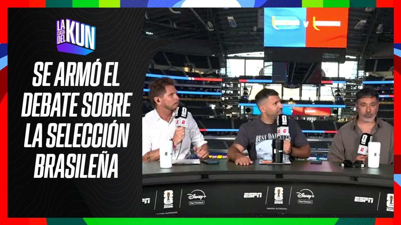 ¡SE ARMÓ EL DEBATE! ¿BRASIL ES CANDIDATO A GANAR EL MUNDIAL? | La Casa del Kun
