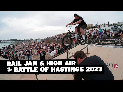 INSANE RAIL JAM & HIGH AIR @ Battle of Hastings 2023 #bmx