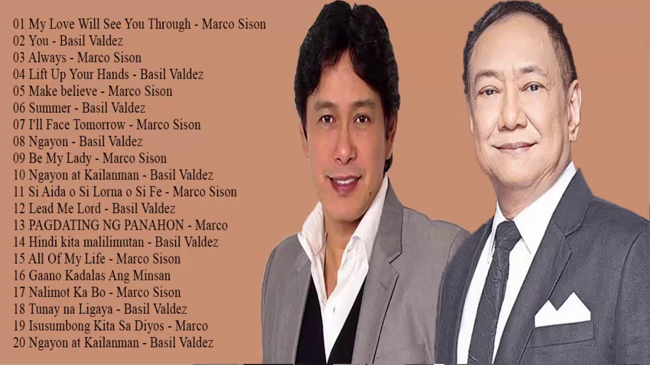 Marco Sison,  Basil Valdez Non Stop Songs 2019 |Marco Sison,  Basil Valdez New Songs 2019