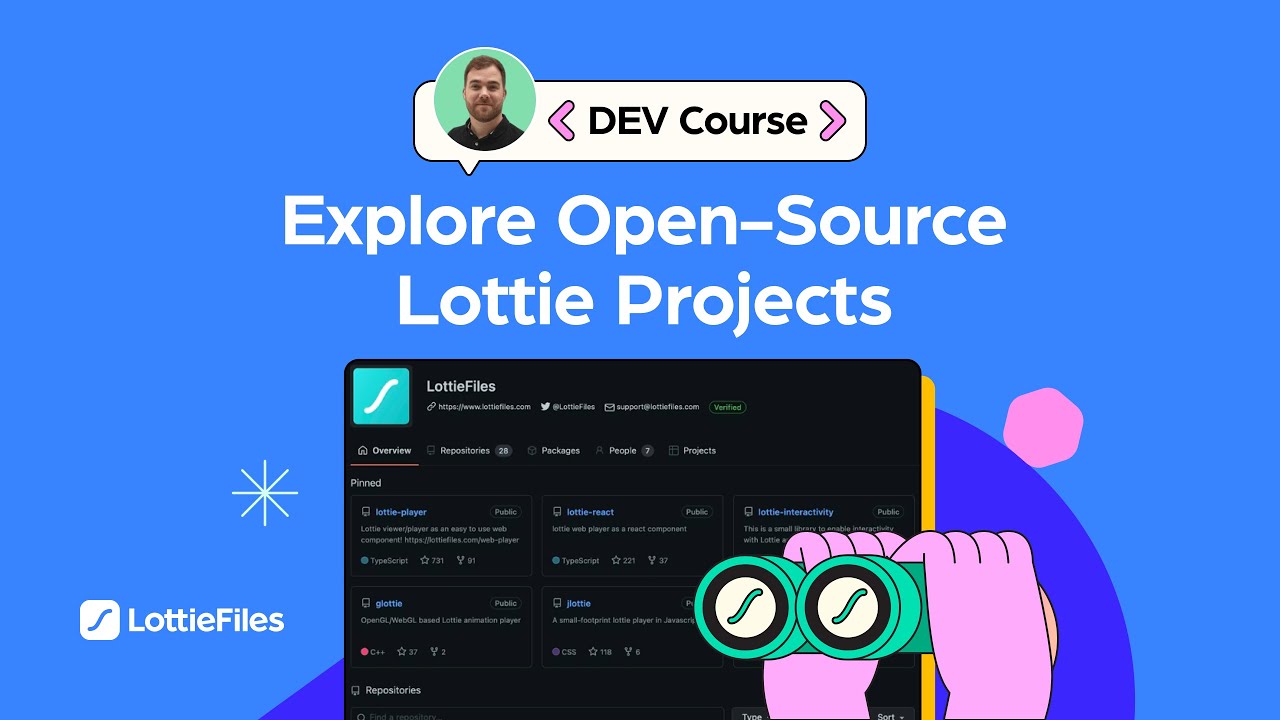 7# LottieFiles Open-source Projects | Introduction to Lottie Animations for Developers