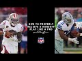 NFL Running Backs How To Properly Receive A Handoff From The Quarterback
