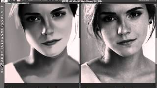 Emma Watson Speedpainting by Juanma_nqn08