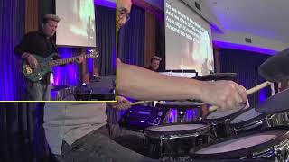 Live Bass 7 Drum Cover: Behold The Lamb