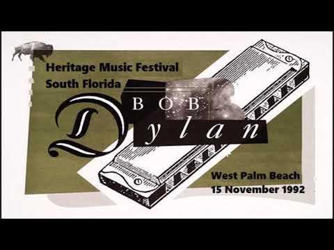 Bob Dylan 1992 US Fall Tour - West Palm Beach Florida 15 November 1992