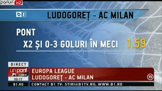 UPZ: Ludogorets – Milan si Ostersunds – Arsenal » 3 pariuri!