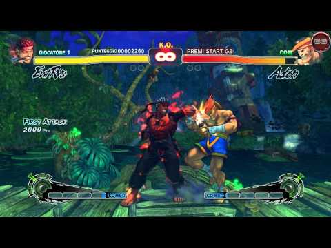 ★Super Street Fighter 4 Arcade Edition★ Pugni Soffici By Eddy 1/2