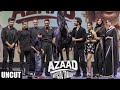 UNEDITED Azaad Official Trailer Launch Ajay Devgn Rasha Thadani Aaman Devgan Diana Penty