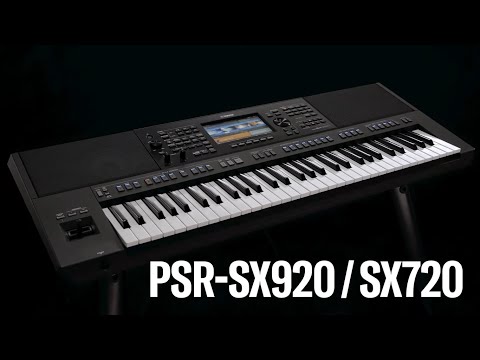Yamaha PSR-SX920 Arranger Workstation With 61 Keys