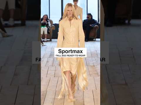 Sportmax FALL 2023 READY-TO-WEAR #sportmax #fashion #fashiontrends