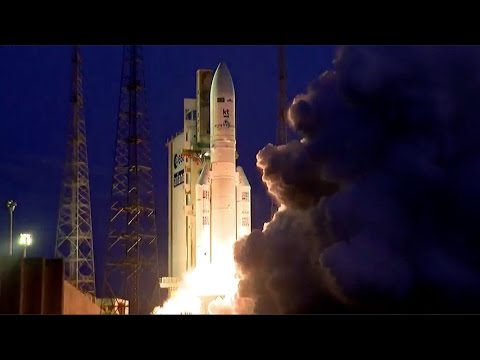 Ariane 5 ECA launches SGDC & KOREASAT-7 (VA236)