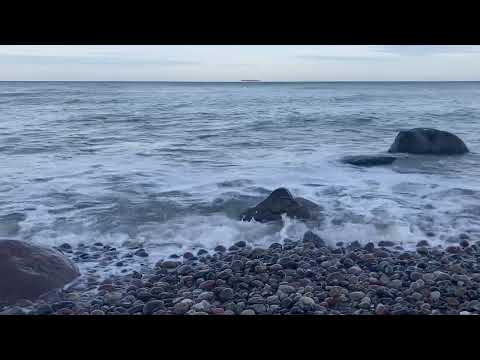 ASMR - Baltic Sea - Nature - Waves - Stones - Relaxing - No Speaking