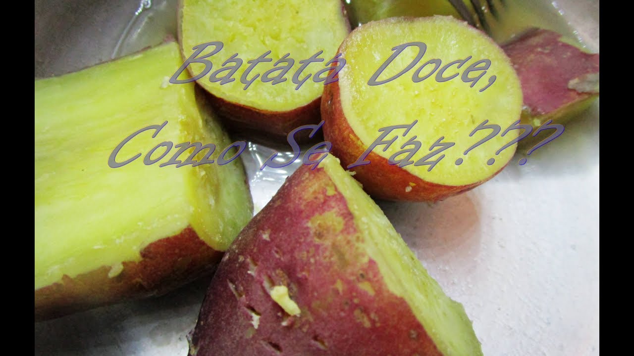 Como Cozinhar Batata Doce 🍠