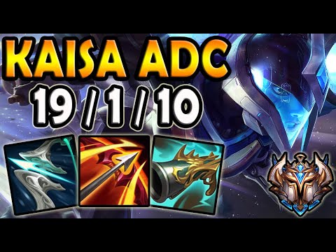 Kaisa vs Vayne [ 64% WIN RATE ] ADC- Korea Challenger Patch 11.10 ✔️
