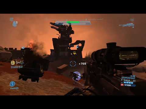 Defending the Outpost and Taking the Covetee  -- FireFight Part 12 -- Halo Reach (MCC)