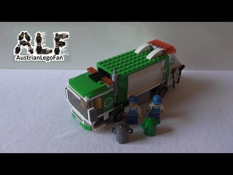 Vidéo LEGO City 4432 : Le camion-poubelle