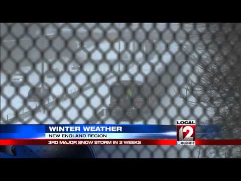 New England feeling under the weather after record snowfall