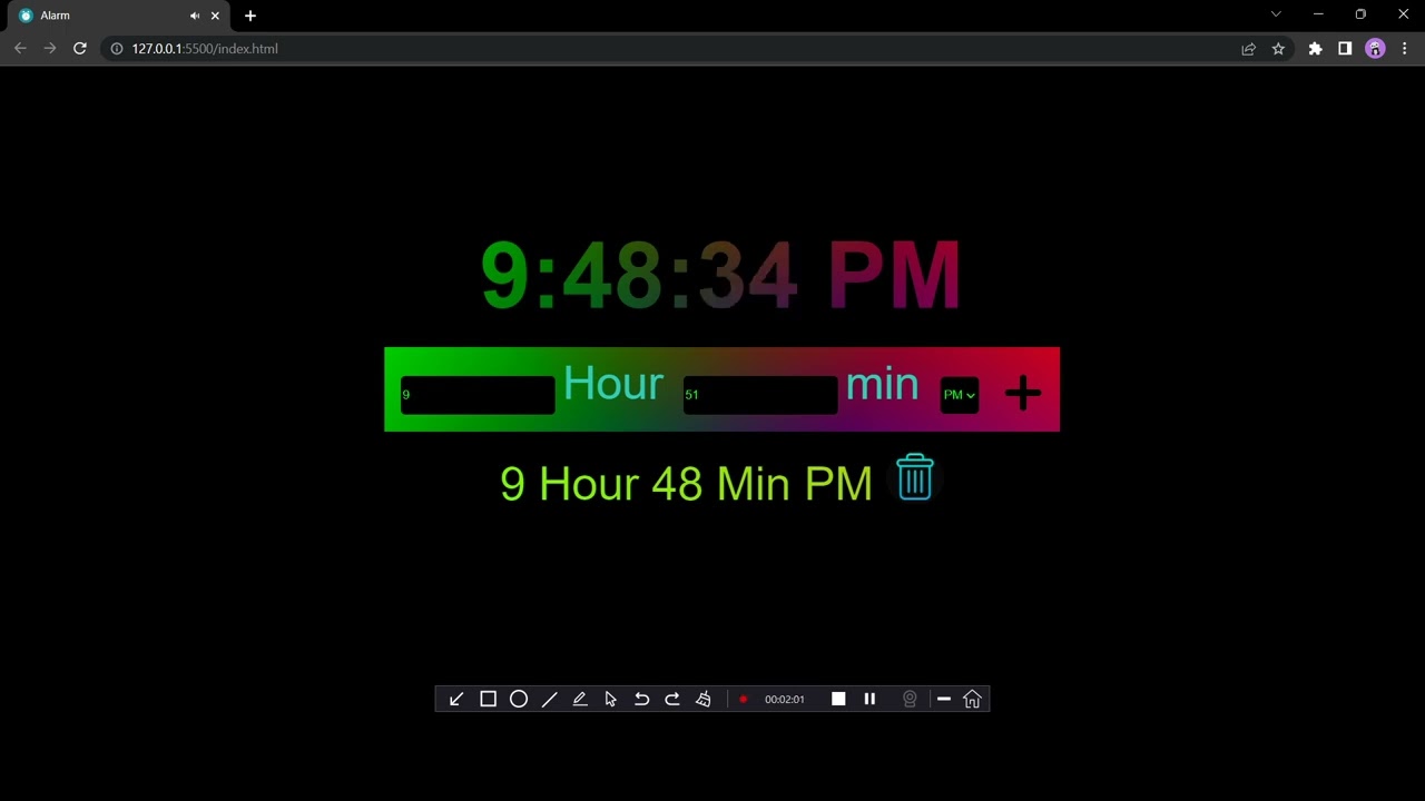 Alarm| Coding Ninjas