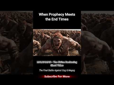 The Final War You Were Never Told About #malhamah #gogmagog #malhamah #yakjujmakjuj