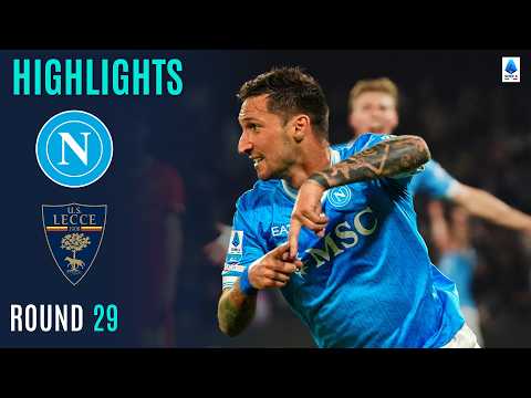 나폴리 VS US레체 2:1 세리에A 스포츠하이라이트