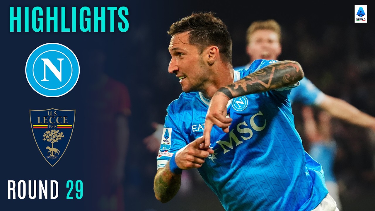 NAPOLI-LECCE 2-1 | HIGHLIGHTS | Politano Shines in Napoli’s Comeback Win | SERIE A 2025/26