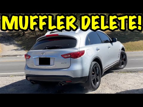 2011 Infiniti FX35 3.5L V6 w/ MUFFLER DELETE!