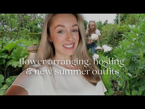 SUMMER OUTFIT TRY ON 🌷🤍 - Wedding Guest Outfits & Hosting in our Cotswolds Home 🌳