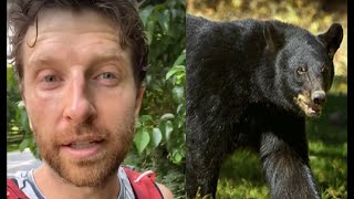 Brett Eldredge Encounters a Black Bear in his Garage.