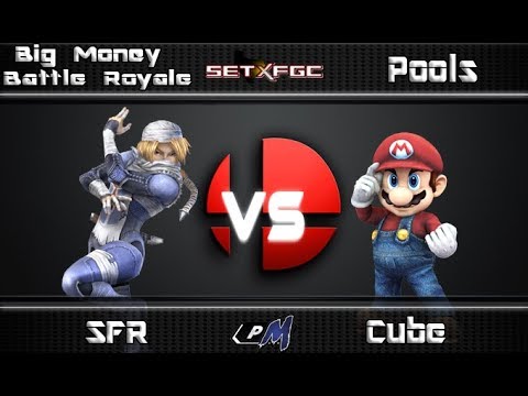Big Money Battle Royale 4 - Project M - Pools - SFR (Sheik) vs Cube (Mario)