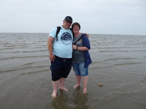 Wir erkunden Büsum am 17.06.2022 - Tag 2 - Wattwanderung, lecker essen, Kurpark & Sonnenuntergang