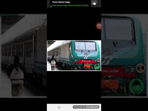 il treno RV proveniente da Piacenza è diretto Ancona annuncio del treno