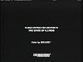 Closing To The Babe 1992 VHS Version 2