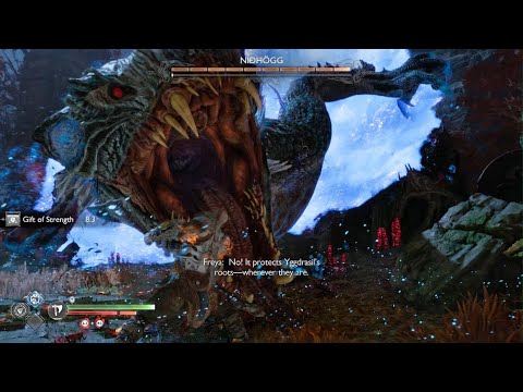 GOD OF WAR RAGNAROK - NIDHOGG (Give Me God of War Mode / No Ads / No Cuts / Full Fight)