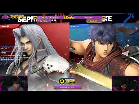 PsyKoD (Ike) Vs Pneuma (Sephiroth) Arcade Legacy 91 Losers Semi Finals