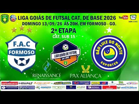LIGA GOIÁS CAT DE BASE PAX ALIANÇA CLINÍCA RENAISSANCE 2026