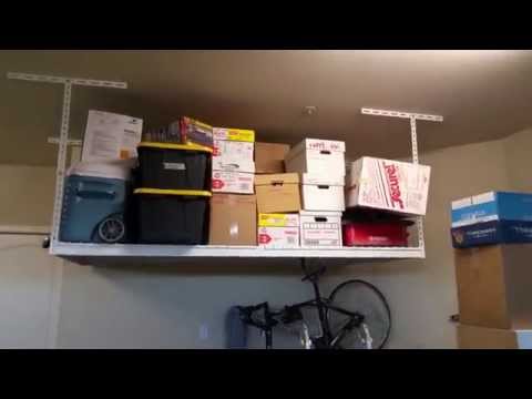 SafeRacks 4 x 8 Overhead Storage Rack Review - Costco