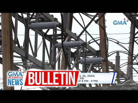 NGCP sa Visayas grid (April 26, 2024) Red Alert:3 pm – 4 PM… GMA Integrated News Bulletin