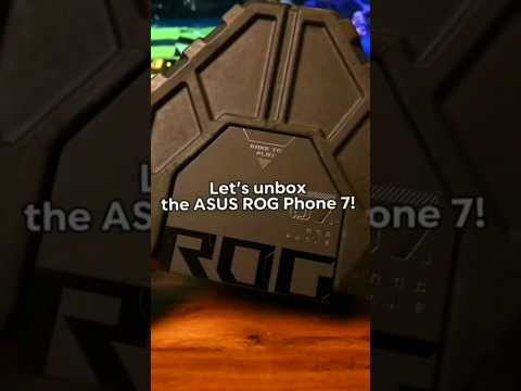 Asus ROG Phone 7 ultimate Unboxing #rogphone7ultimate #rogphone #gaming