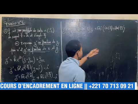 Exercice  1 - Similitudes - Terminale S - cours d’encadrement en ligne - 2025/2026